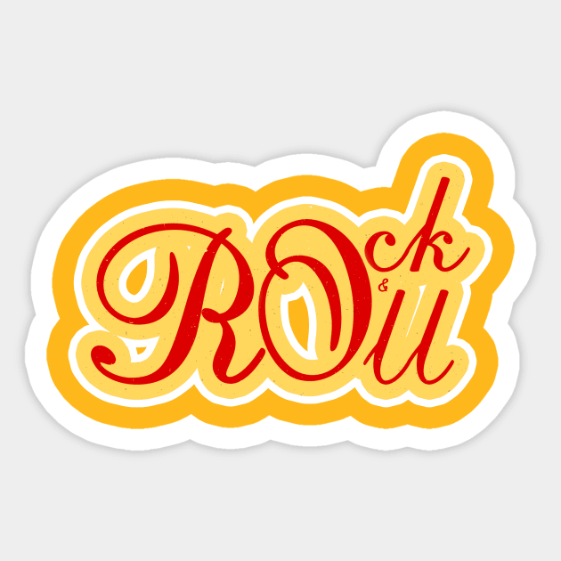 Rock N Roll Music Sticker by TPNStore